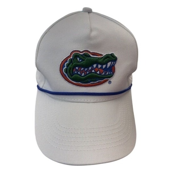 Florida Gators Other - Florida Gators Hat White Gator Boosters Rope Baseball Cap Adjustable Mens
